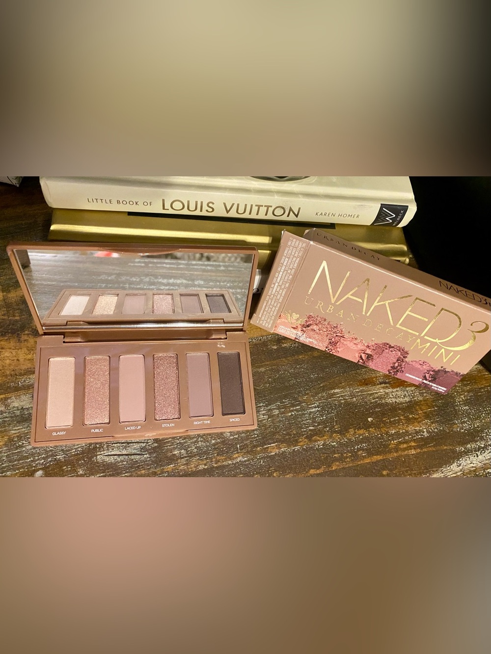 Urban Decay Naked Petite Heat Eyeshadow Palette - Rose, Mauve, Brown